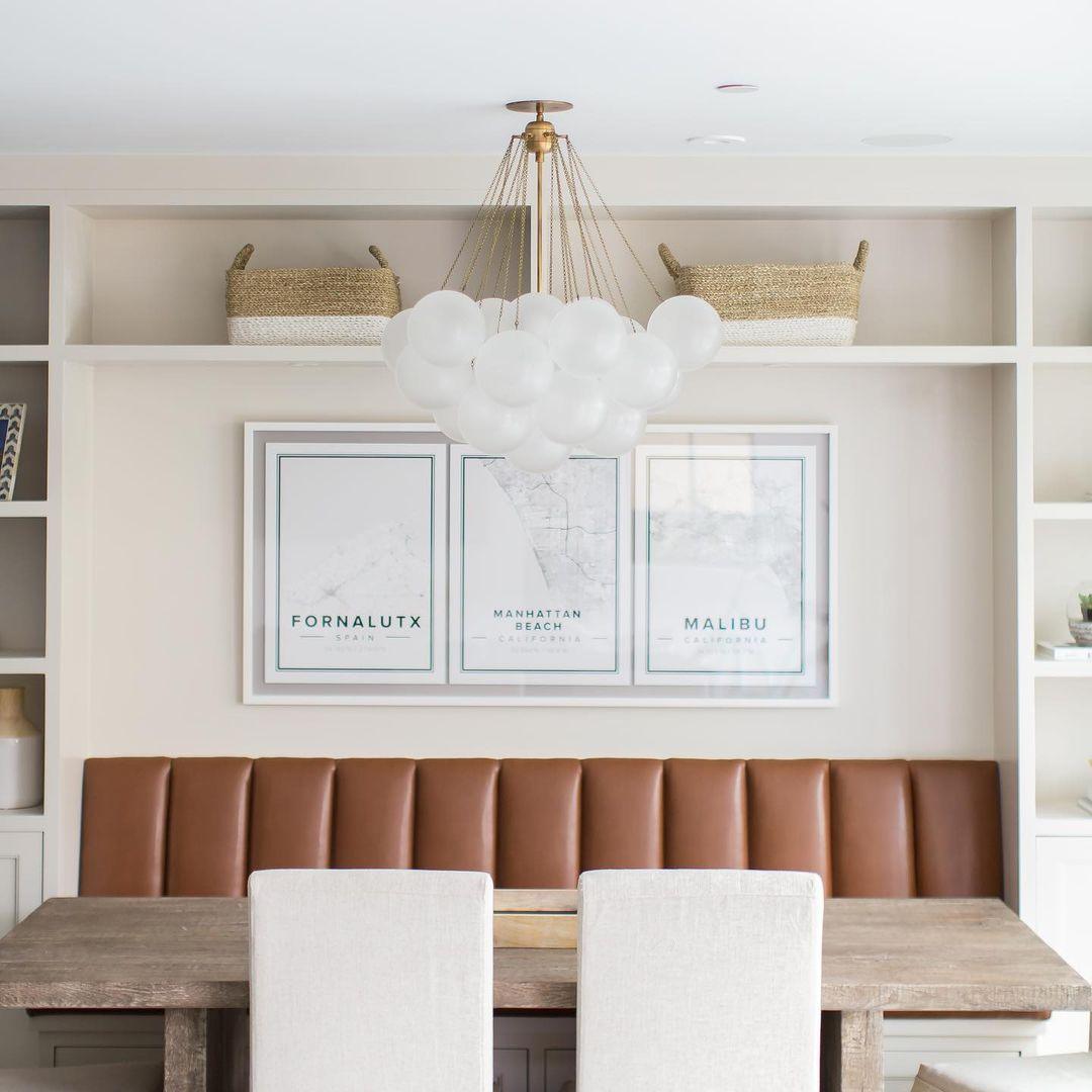 Modern Frosted Glass Ball Chandelier | Luxury Ceiling Lamp for Living Room & Bedroom