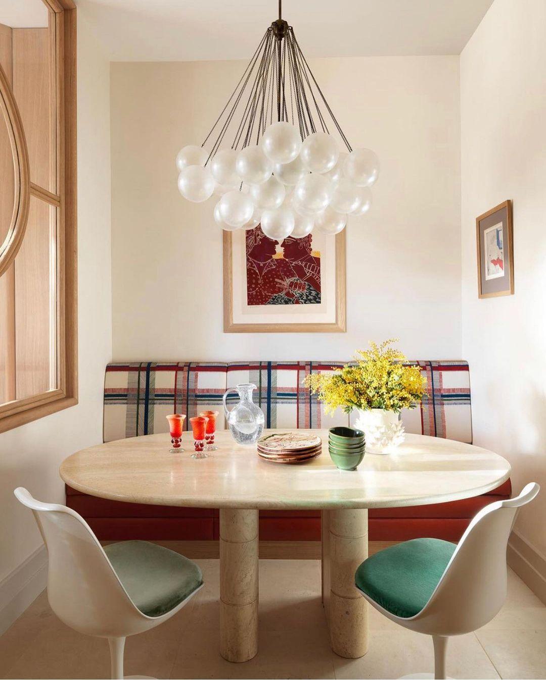 Modern Frosted Glass Ball Chandelier | Luxury Ceiling Lamp for Living Room & Bedroom