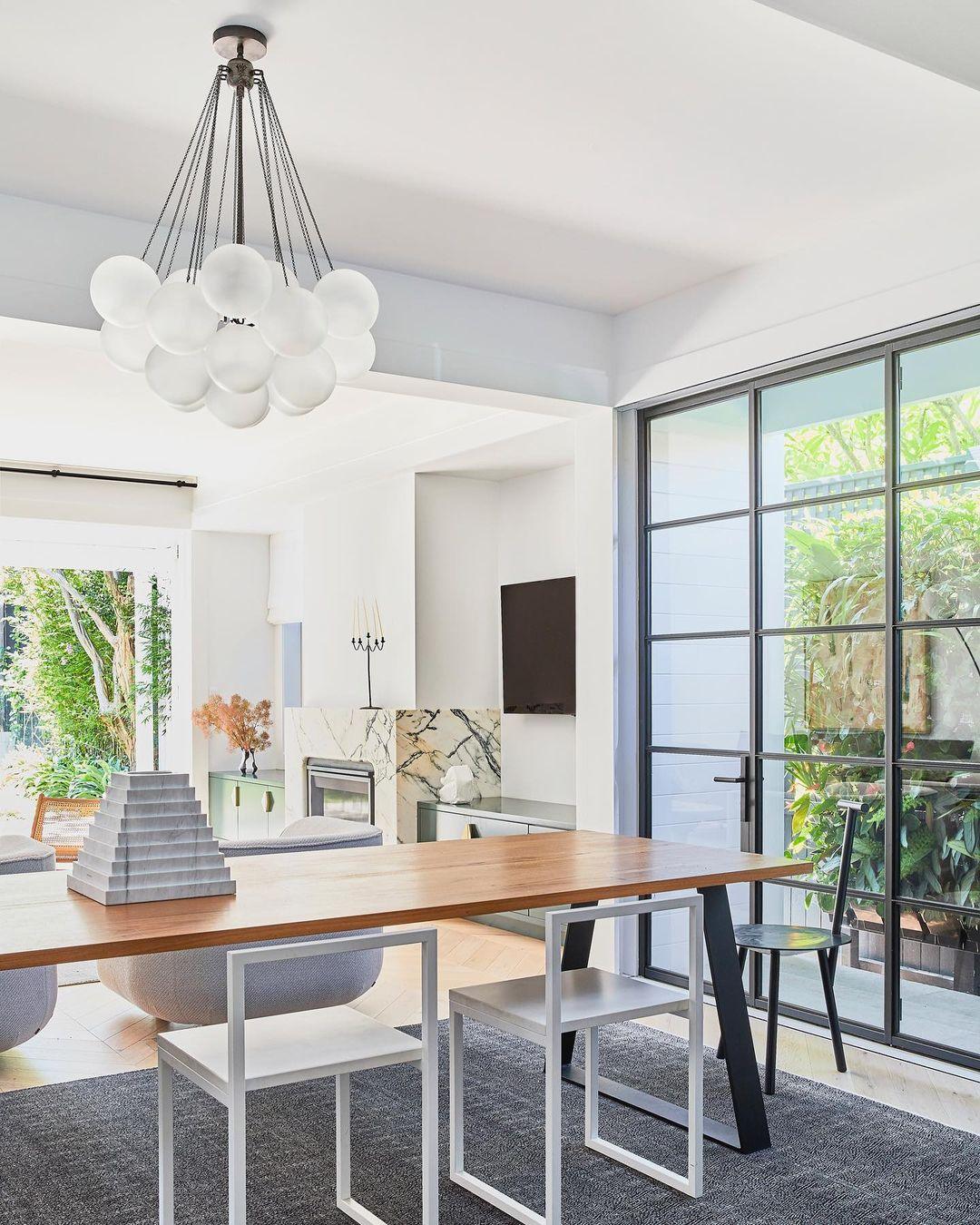 Modern Frosted Glass Ball Chandelier | Luxury Ceiling Lamp for Living Room & Bedroom