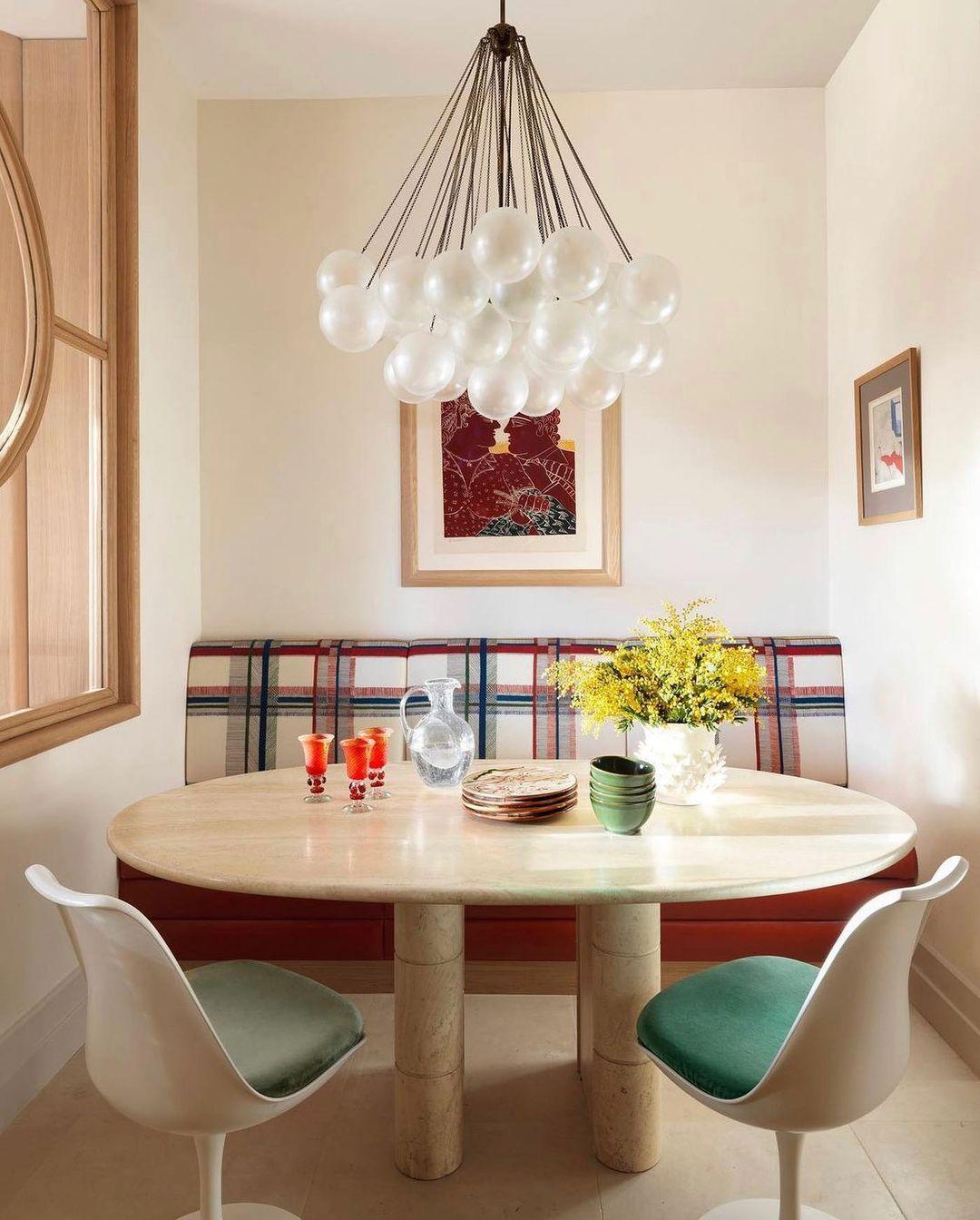Modern Frosted Glass Ball Chandelier | Luxury Ceiling Lamp for Living Room & Bedroom