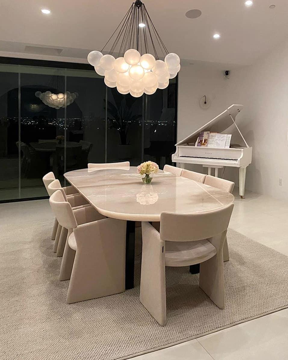 Modern Frosted Glass Ball Chandelier | Luxury Ceiling Lamp for Living Room & Bedroom