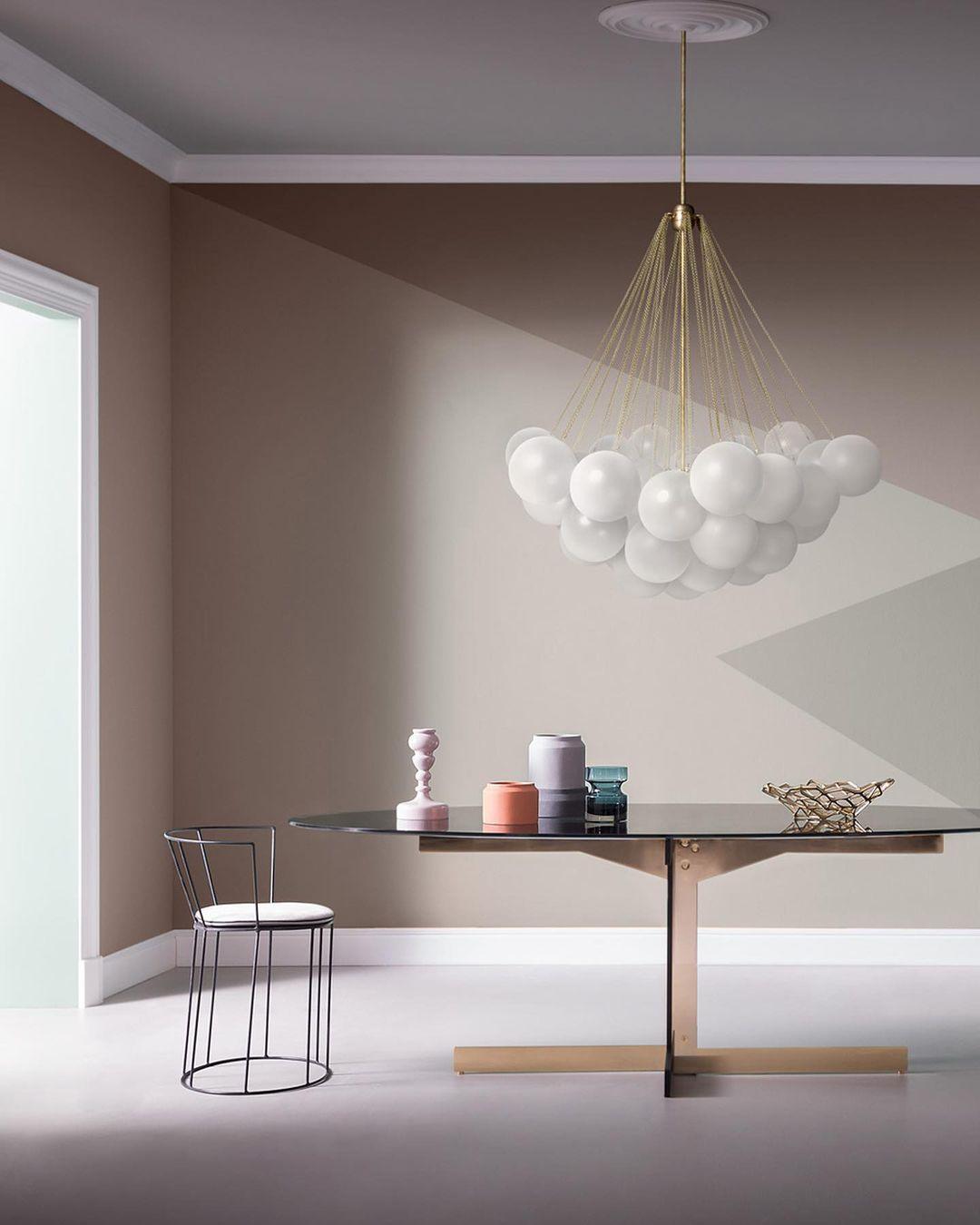 Modern Frosted Glass Ball Chandelier | Luxury Ceiling Lamp for Living Room & Bedroom