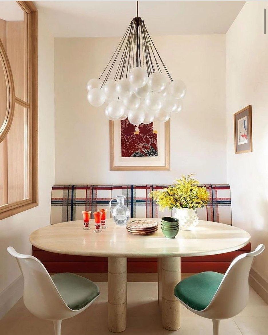 Modern Frosted Glass Ball Chandelier | Luxury Ceiling Lamp for Living Room & Bedroom