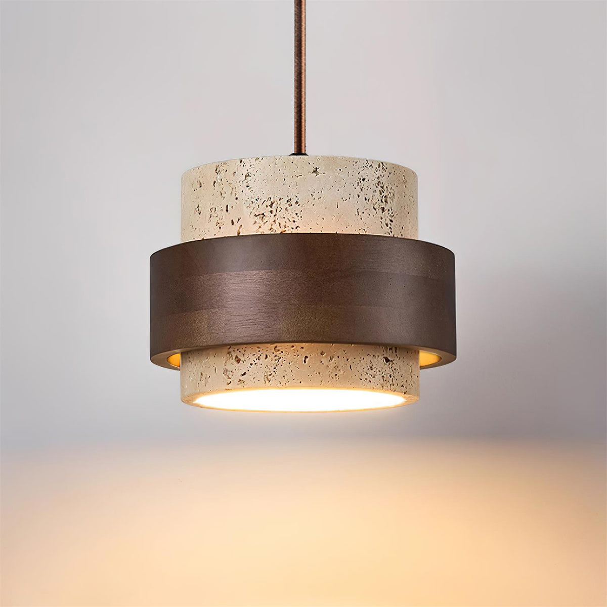 Pendant Ceiling Light in Modern Cylindrical Design | Hanging Lamp for Dining Room