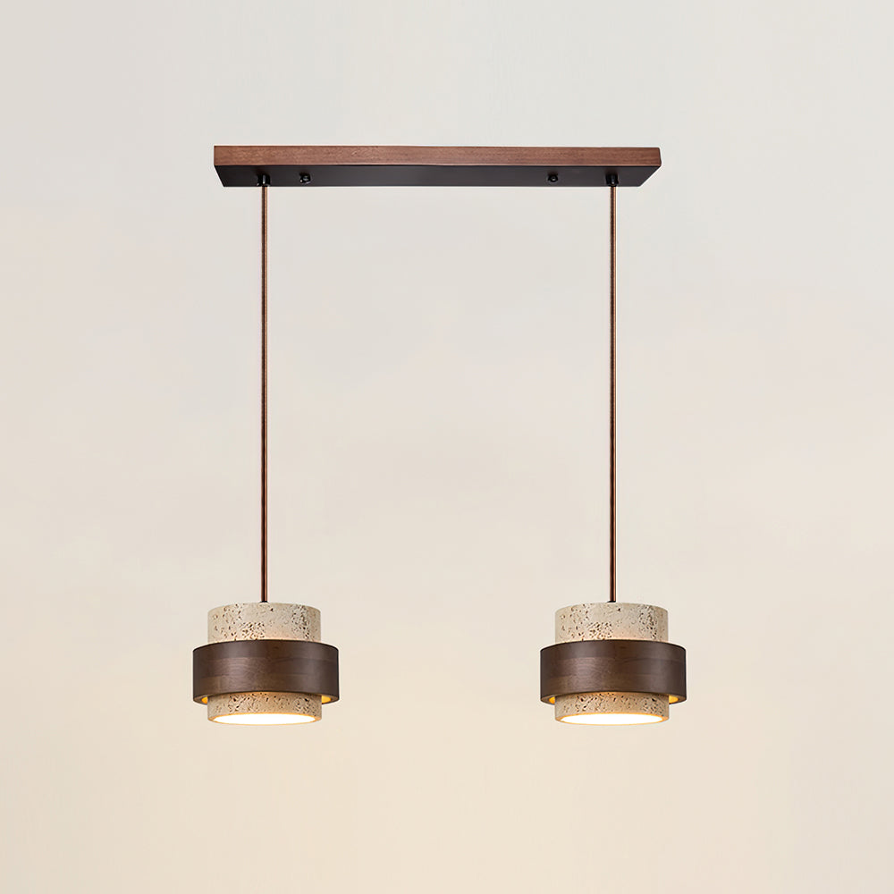 Pendant Ceiling Light in Modern Cylindrical Design | Hanging Lamp for Dining Room