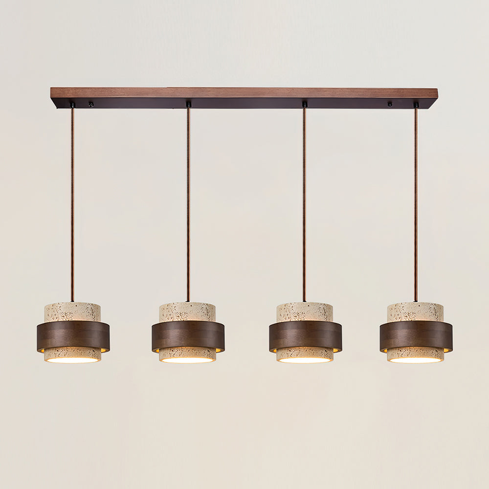 Pendant Ceiling Light in Modern Cylindrical Design | Hanging Lamp for Dining Room