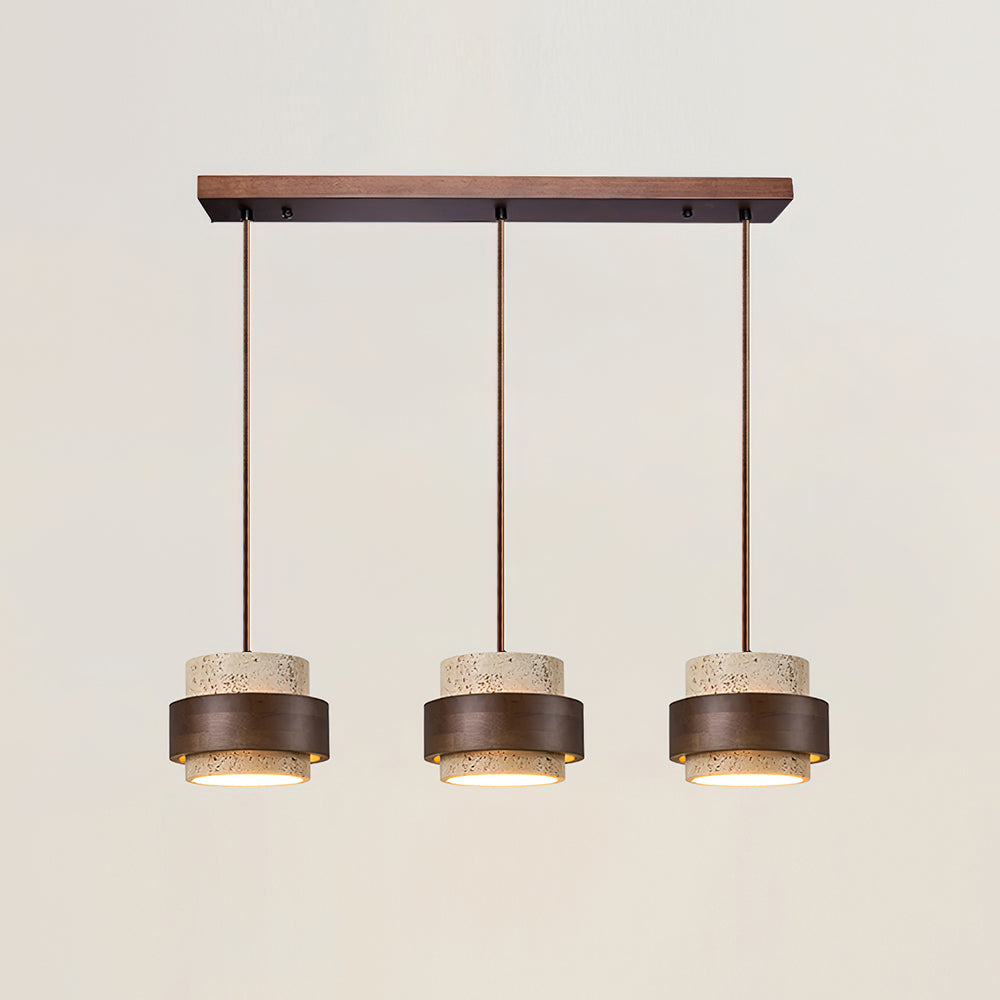 Pendant Ceiling Light in Modern Cylindrical Design | Hanging Lamp for Dining Room