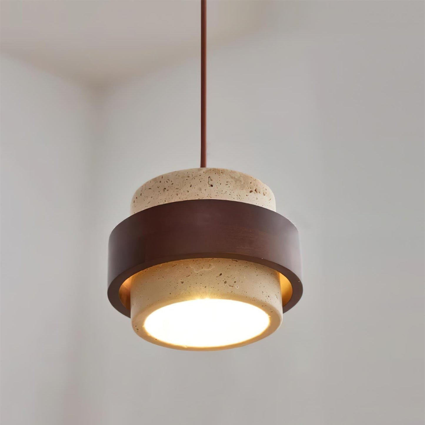 Pendant Ceiling Light in Modern Cylindrical Design | Hanging Lamp for Dining Room