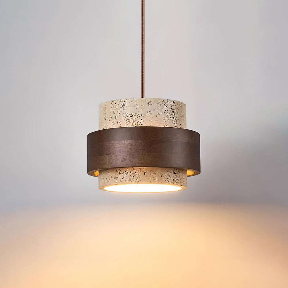 Pendant Ceiling Light in Modern Cylindrical Design | Hanging Lamp for Dining Room