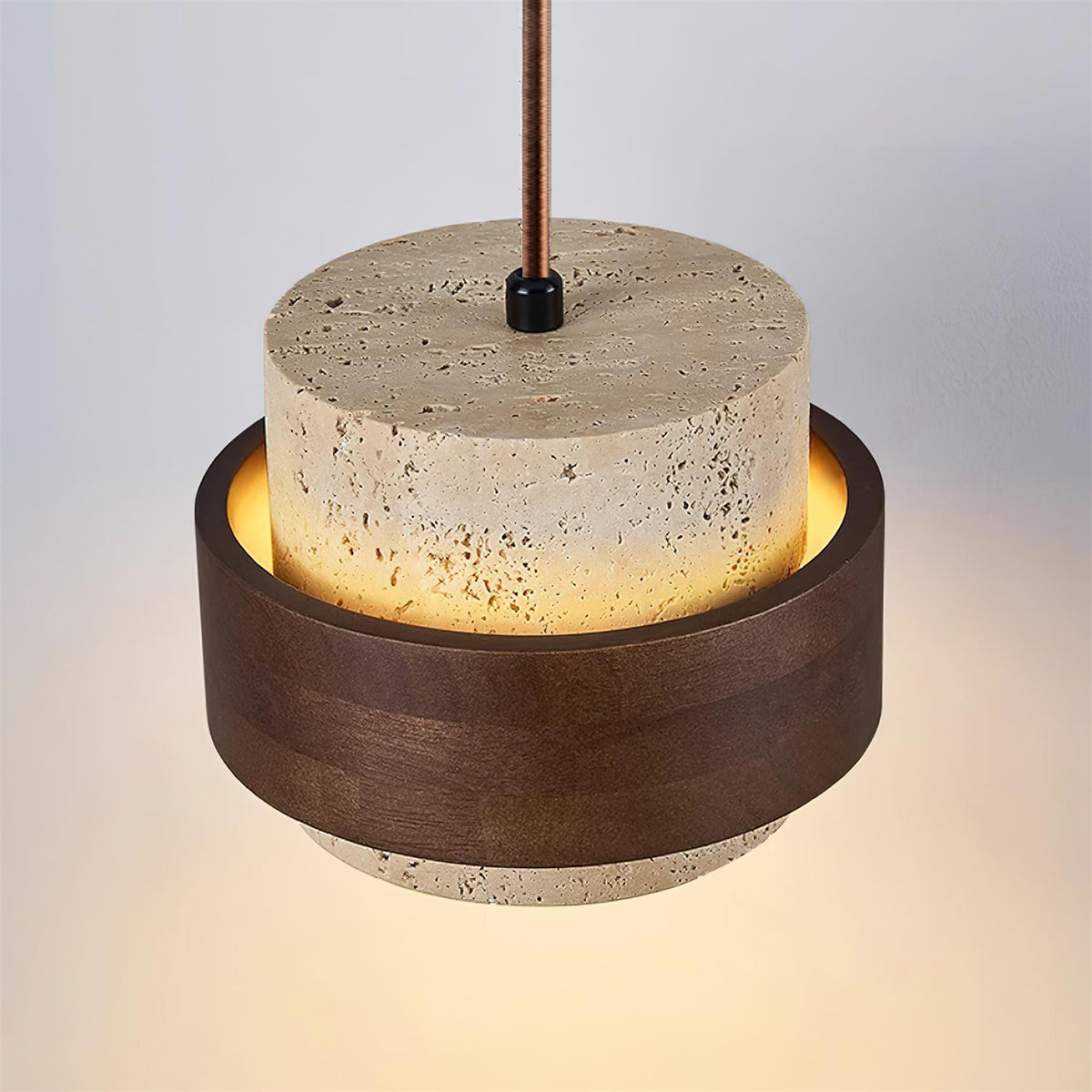 Pendant Ceiling Light in Modern Cylindrical Design | Hanging Lamp for Dining Room