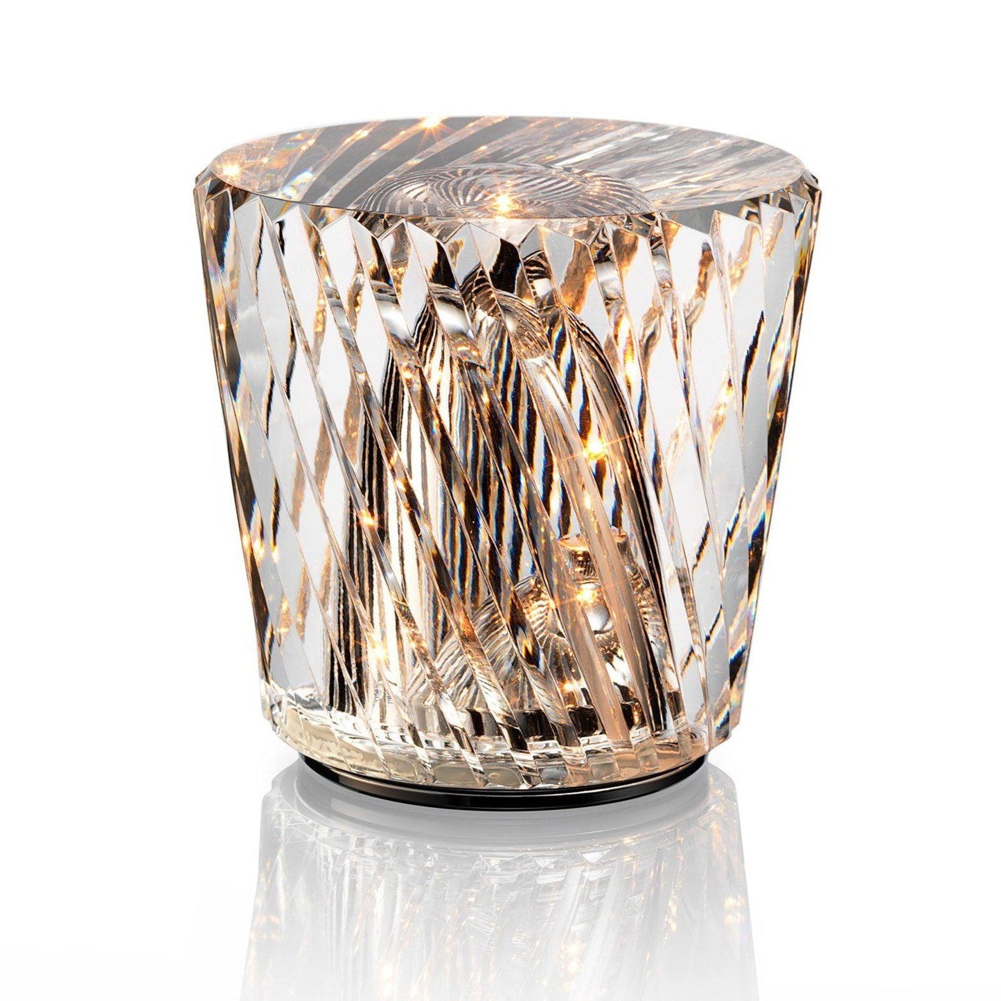 Crystal Diamond Table Lamp | Elegant Rechargeable Decorative Light