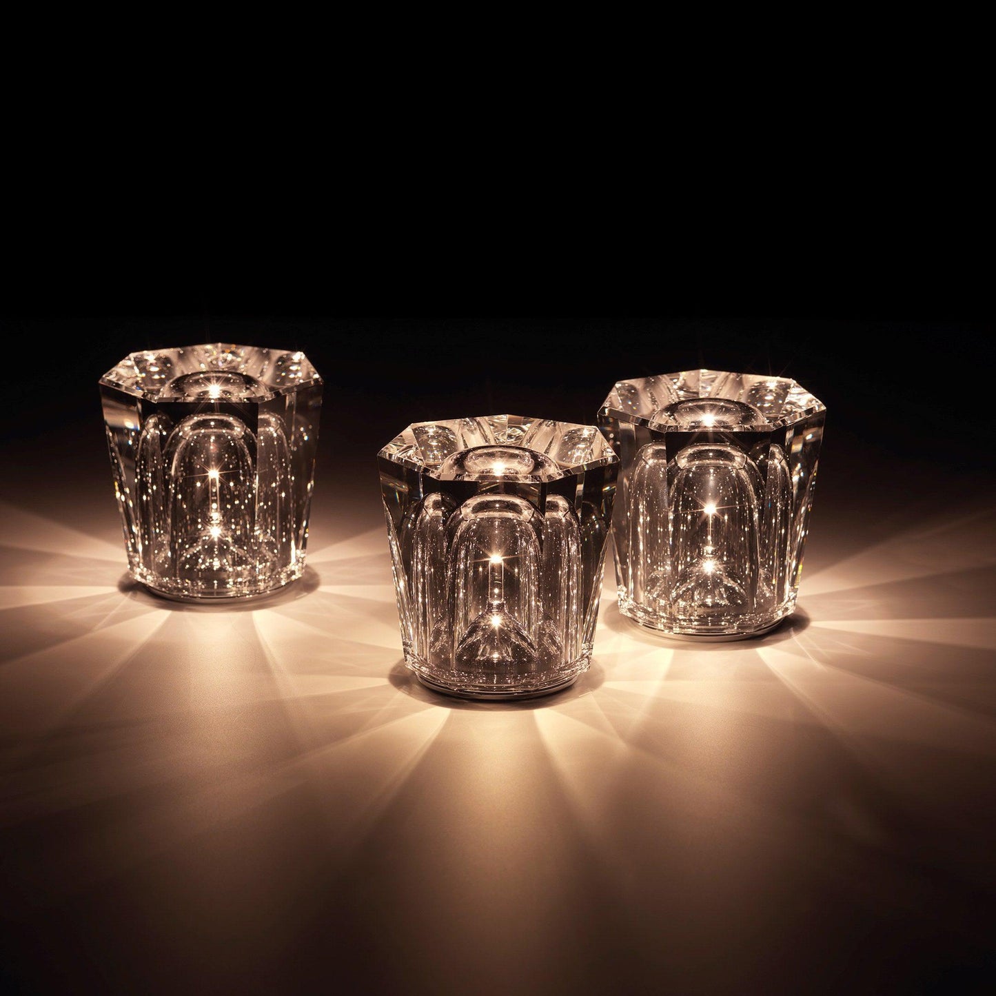 Crystal Diamond Table Lamp | Elegant Rechargeable Decorative Light