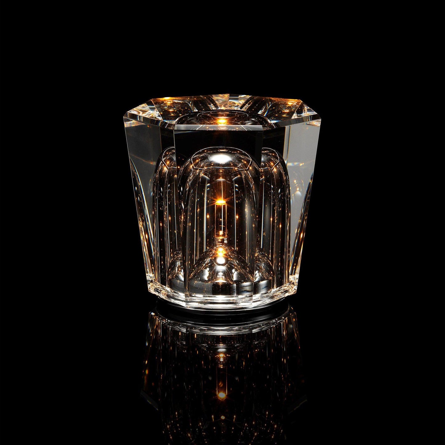 Crystal Diamond Table Lamp | Elegant Rechargeable Decorative Light