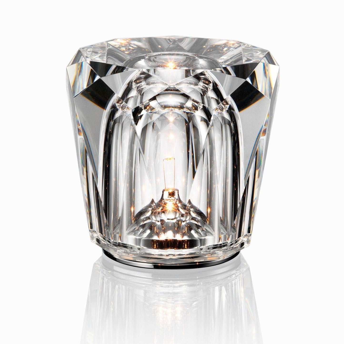 Crystal Diamond Table Lamp | Elegant Rechargeable Decorative Light