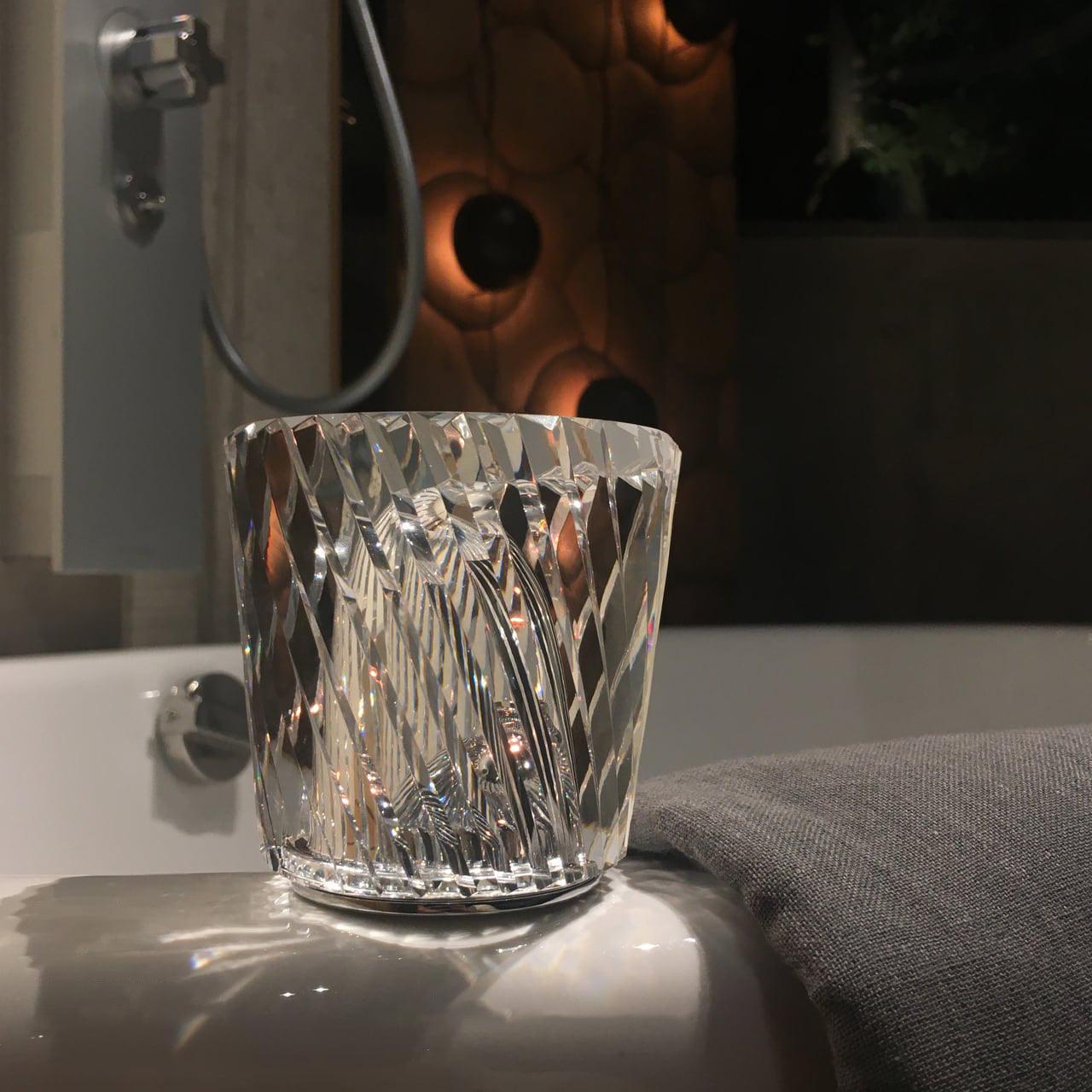 Crystal Diamond Table Lamp | Elegant Rechargeable Decorative Light