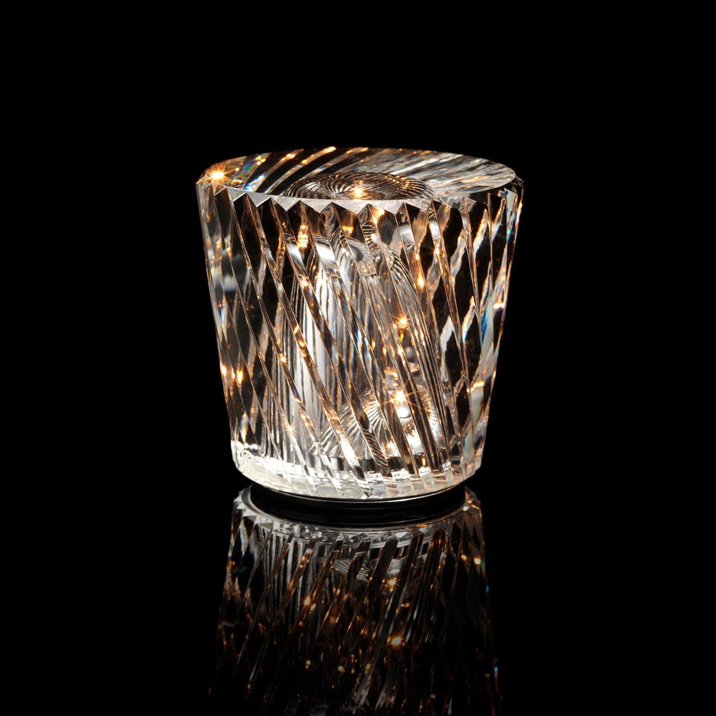 Crystal Diamond Table Lamp | Elegant Rechargeable Decorative Light