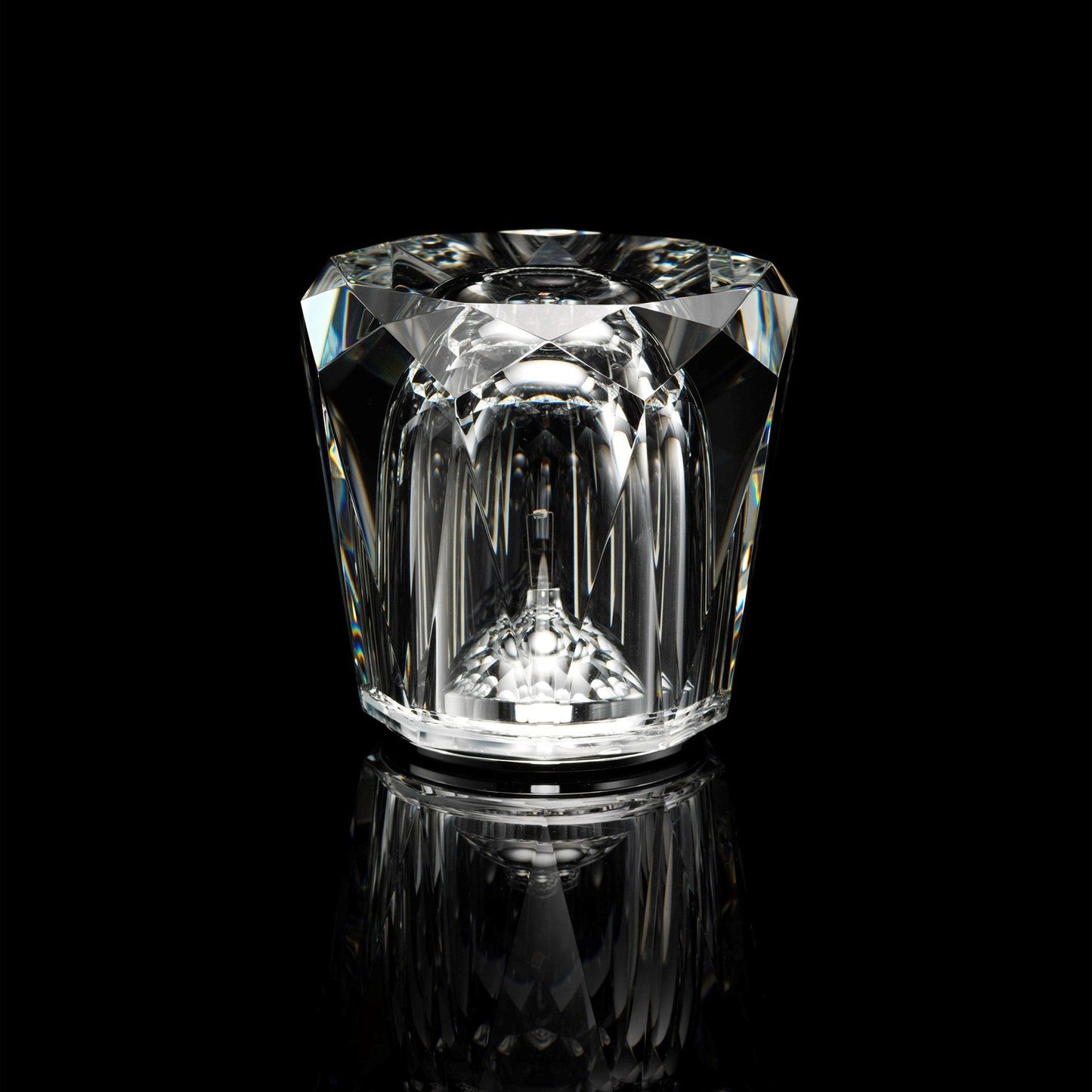 Crystal Diamond Table Lamp | Elegant Rechargeable Decorative Light