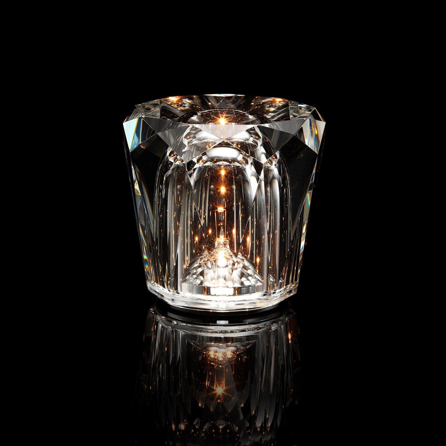 Crystal Diamond Table Lamp | Elegant Rechargeable Decorative Light
