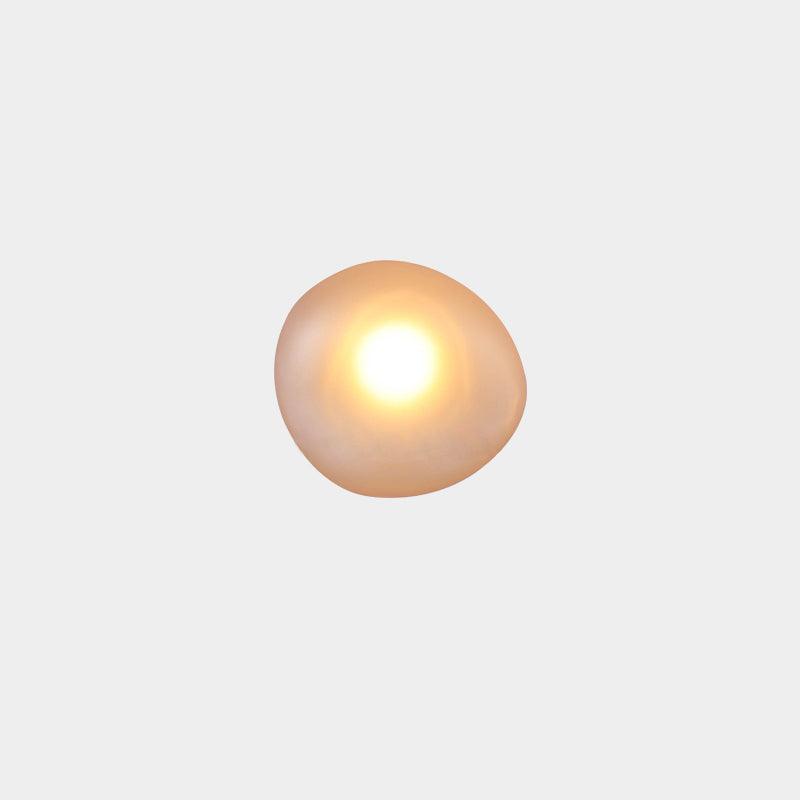 Pebble Glass Wall Lamp | Modern Bedroom and Living Room Sconce