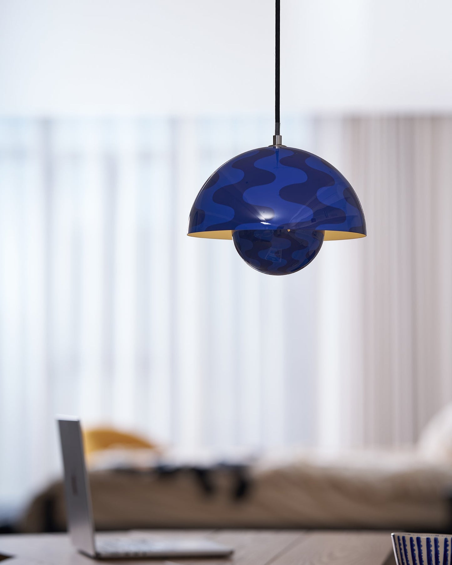 Modern Dome Pendant Light | Minimalist Ceiling Lamp for Dining or Living Room