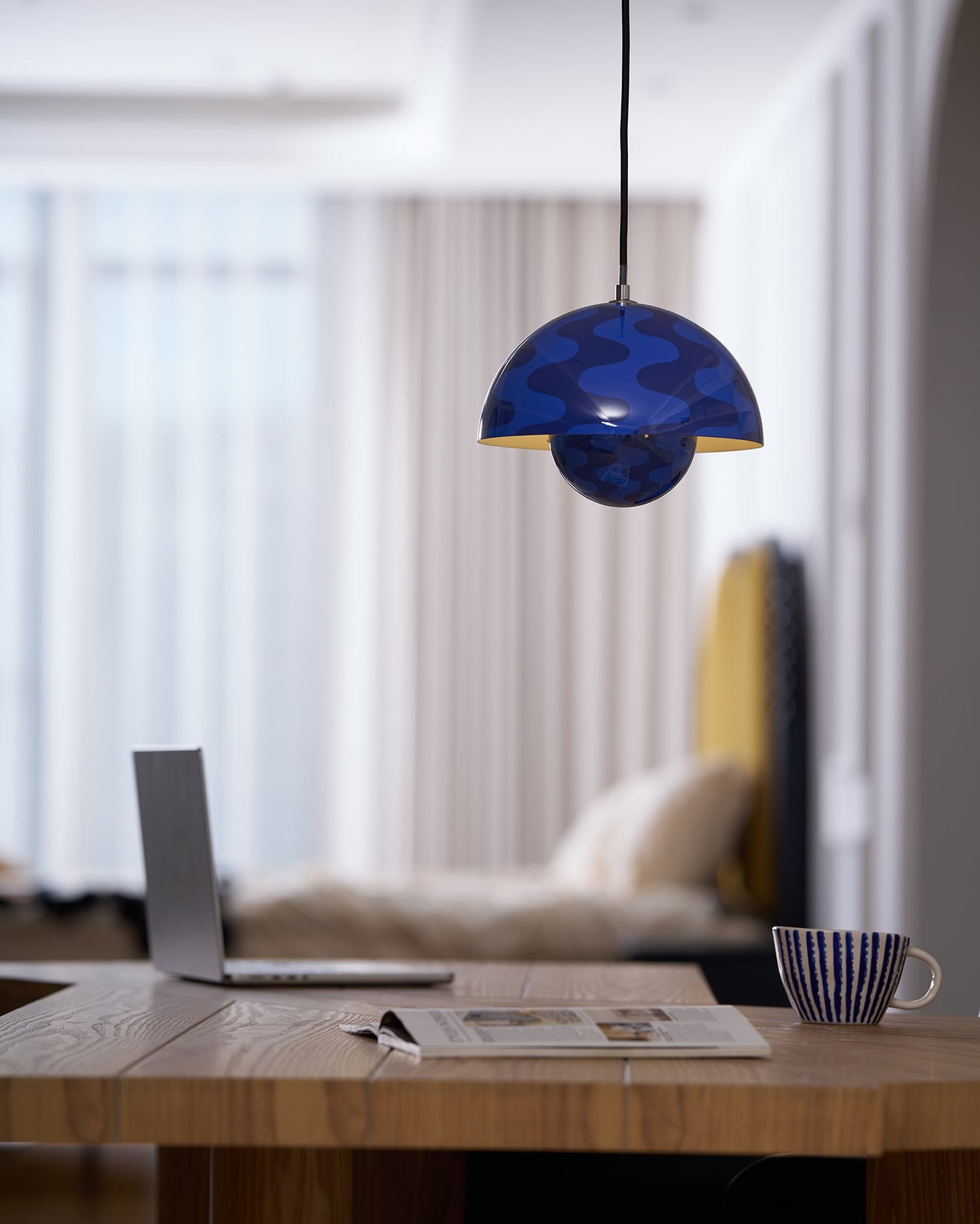 Modern Dome Pendant Light | Minimalist Ceiling Lamp for Dining or Living Room