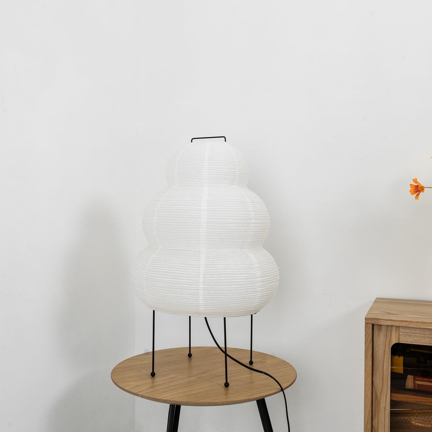 Modern Paper Table Lamp | Floor Lamp with Soft Glow for Living Room and Bedroom