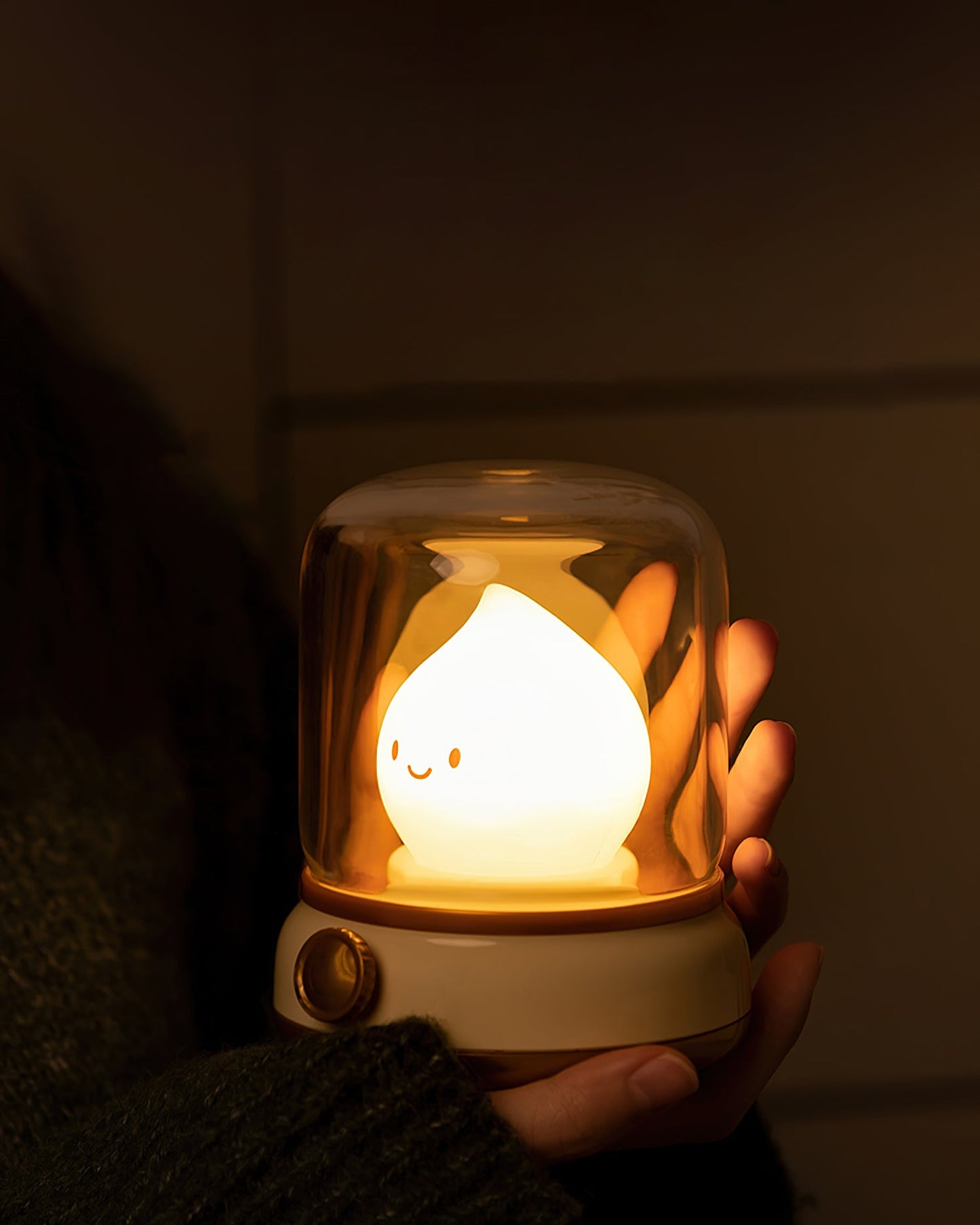 Vintage LED Night Light | Adjustable Bedside Table Lamp