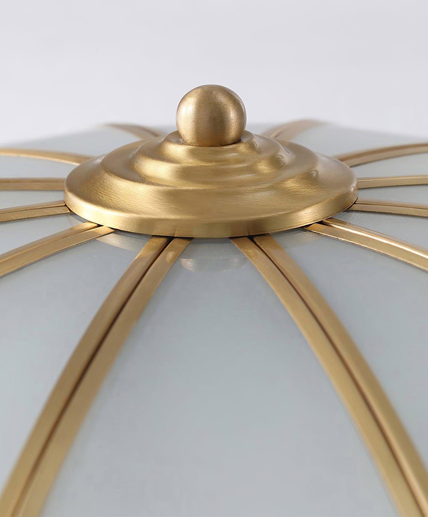 Flower Shape Glass Ceiling Lamp | Elegant Bedroom and Living Room Light Fixture
