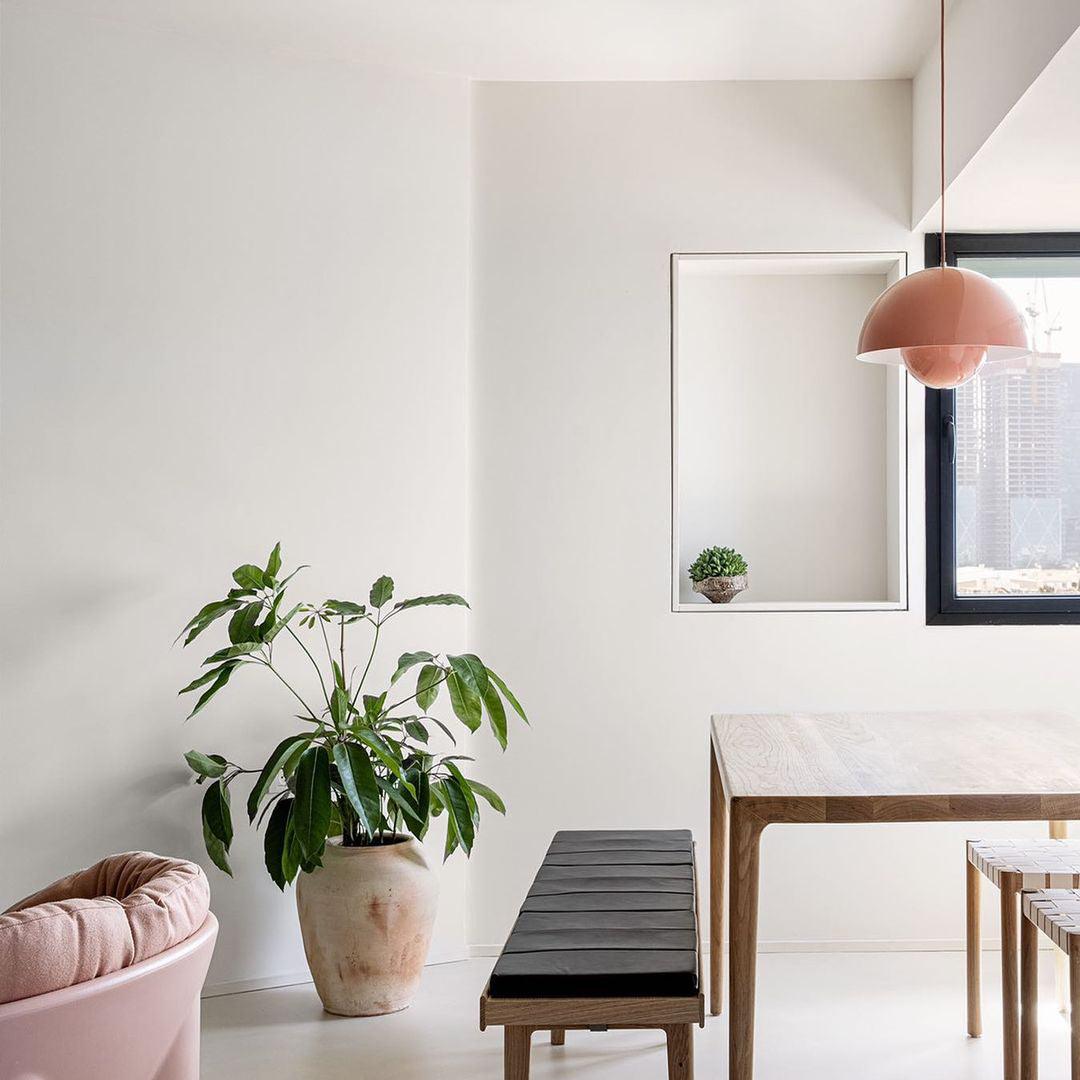 Modern Dome Pendant Light | Minimalist Ceiling Lamp for Dining or Living Room