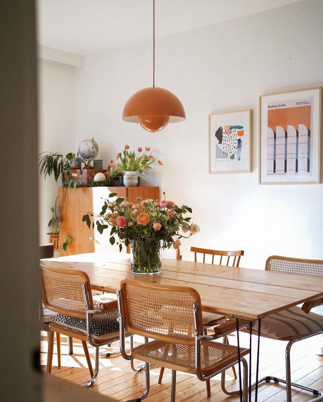 Modern Dome Pendant Light | Minimalist Ceiling Lamp for Dining or Living Room