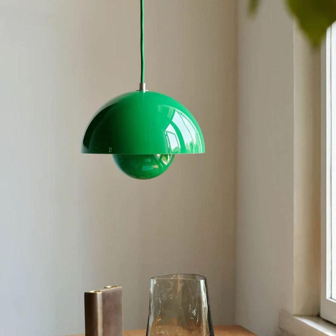 Modern Dome Pendant Light | Minimalist Ceiling Lamp for Dining or Living Room