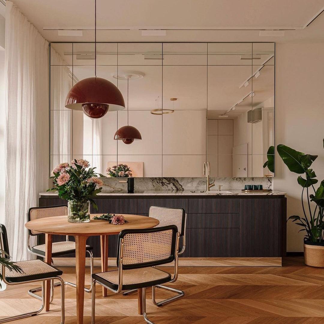 Modern Dome Pendant Light | Minimalist Ceiling Lamp for Dining or Living Room