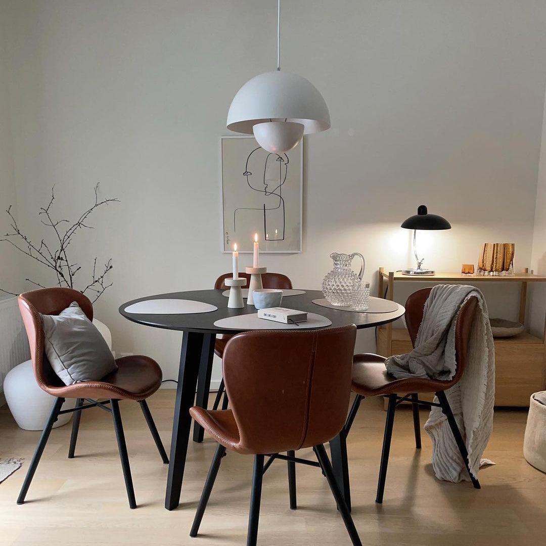 Modern Dome Pendant Light | Minimalist Ceiling Lamp for Dining or Living Room