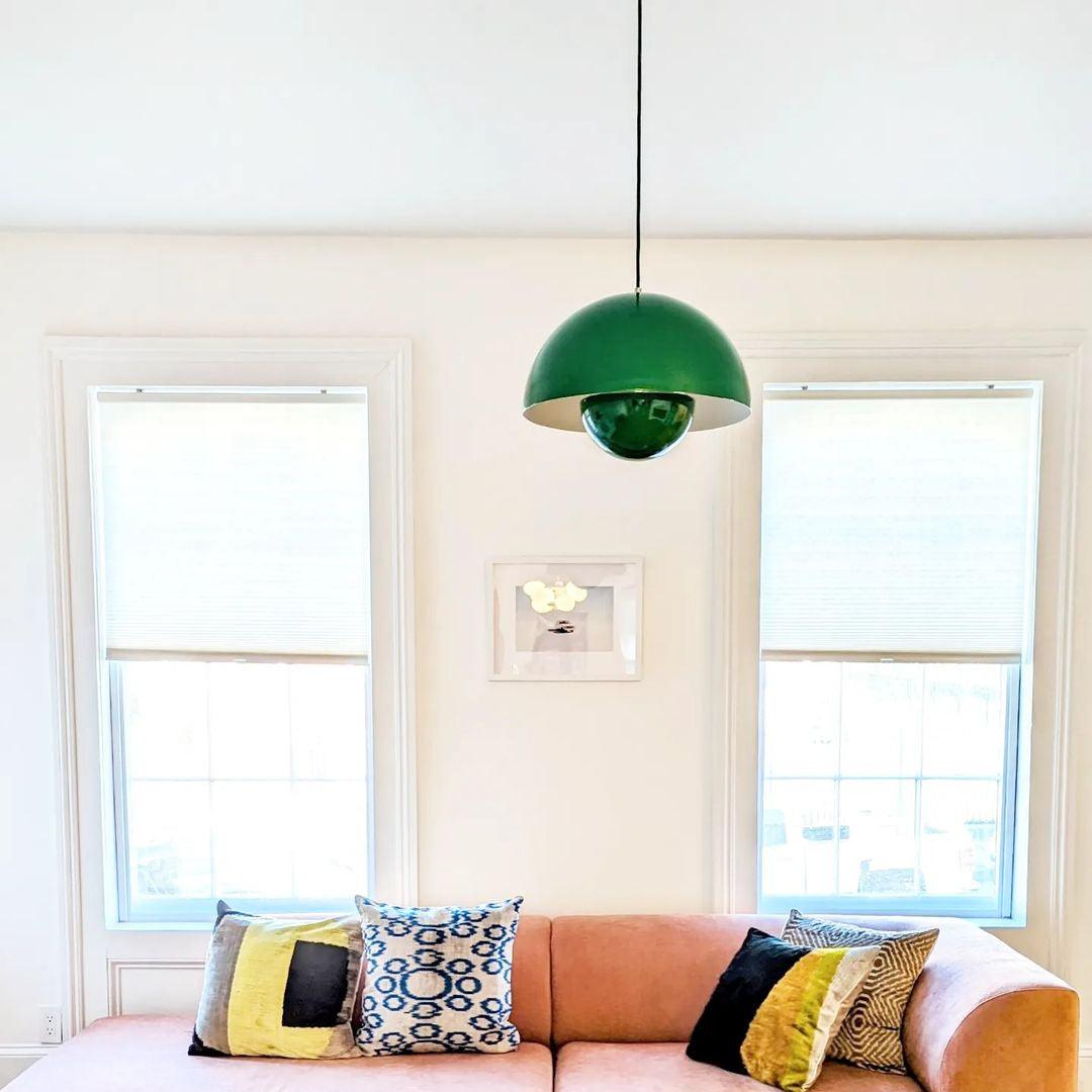 Modern Dome Pendant Light | Minimalist Ceiling Lamp for Dining or Living Room
