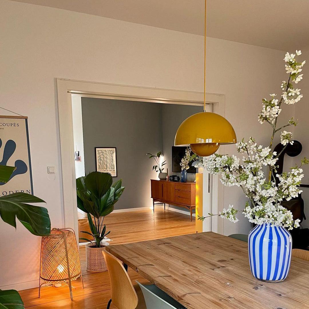 Modern Dome Pendant Light | Minimalist Ceiling Lamp for Dining or Living Room