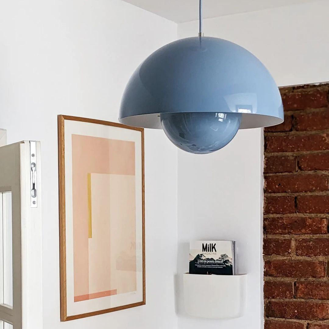 Modern Dome Pendant Light | Minimalist Ceiling Lamp for Dining or Living Room