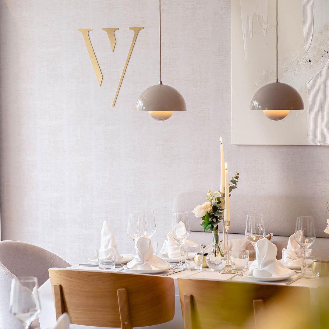 Modern Dome Pendant Light | Minimalist Ceiling Lamp for Dining or Living Room
