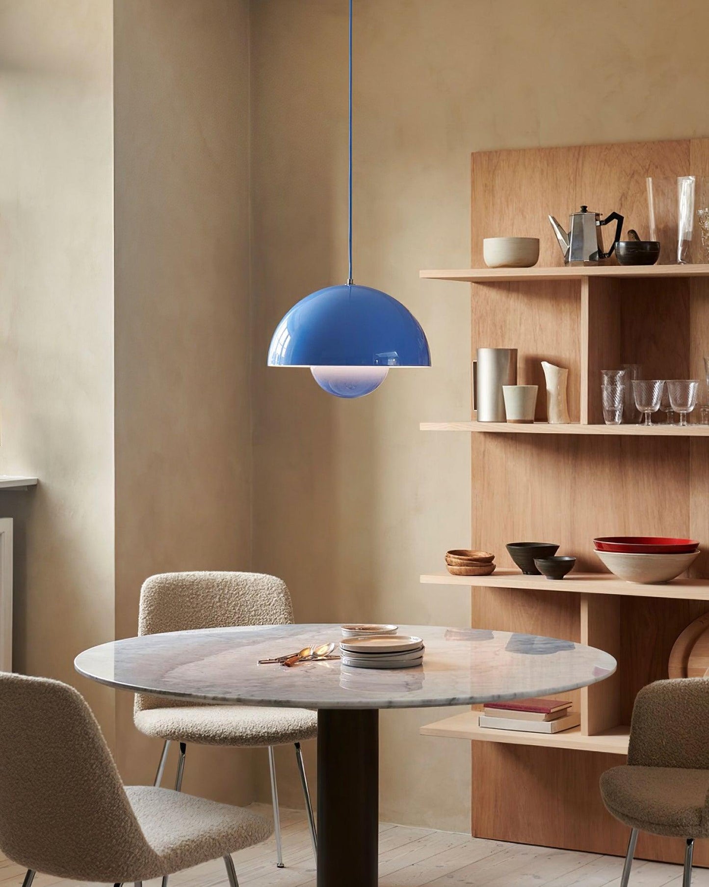 Modern Dome Pendant Light | Minimalist Ceiling Lamp for Dining or Living Room