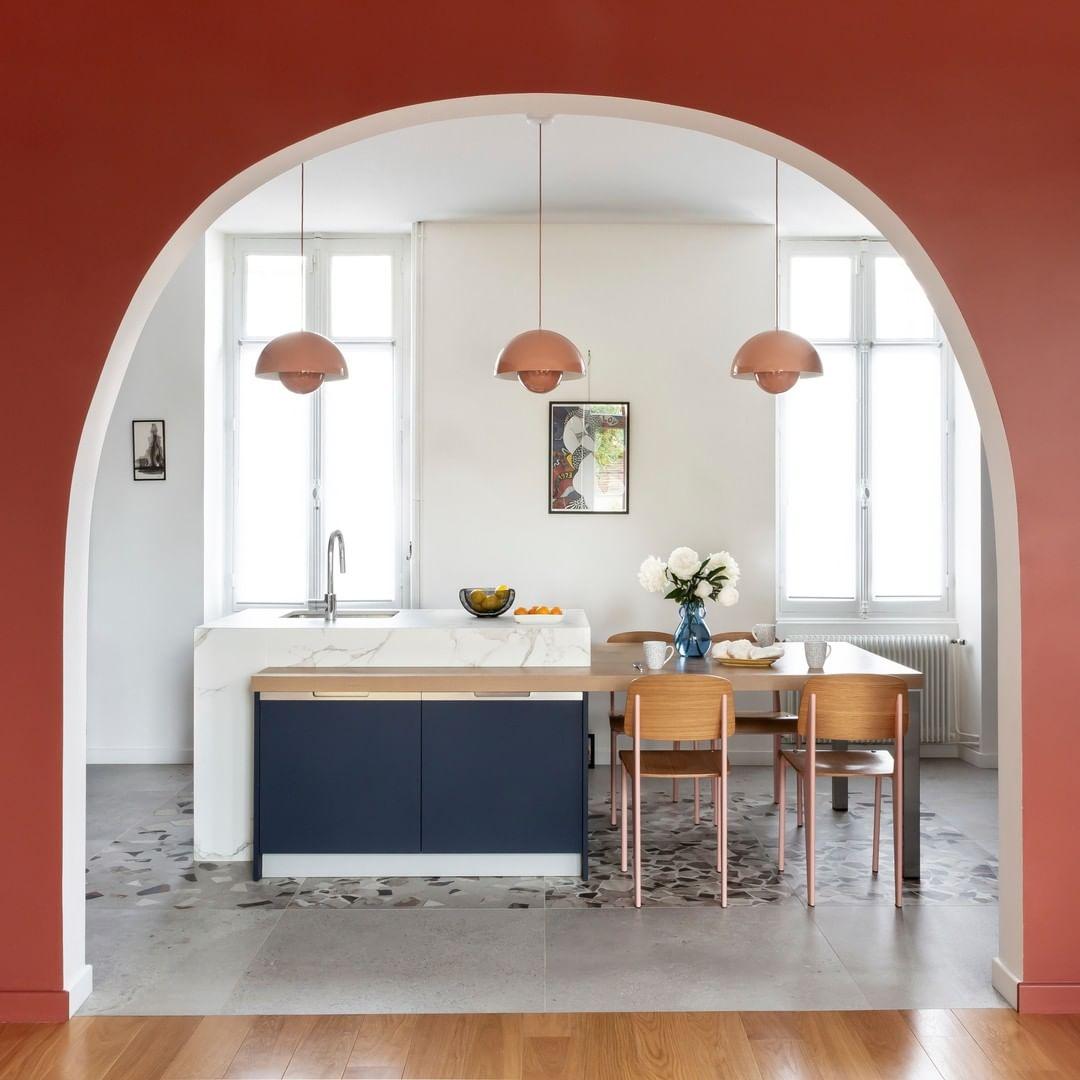 Modern Dome Pendant Light | Minimalist Ceiling Lamp for Dining or Living Room