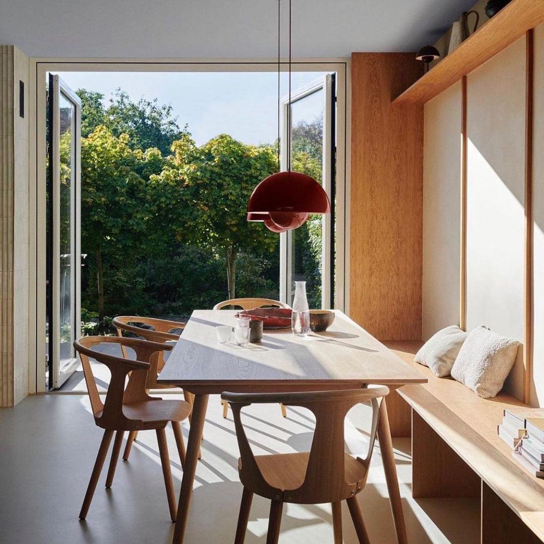 Modern Dome Pendant Light | Minimalist Ceiling Lamp for Dining or Living Room