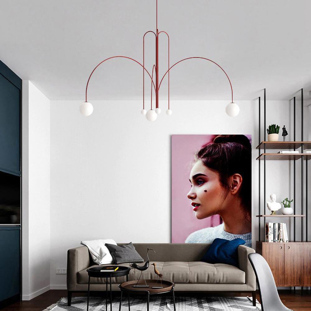 Modern Pendant Ceiling Lamp | Elegant Chandelier Lighting for Dining and Living