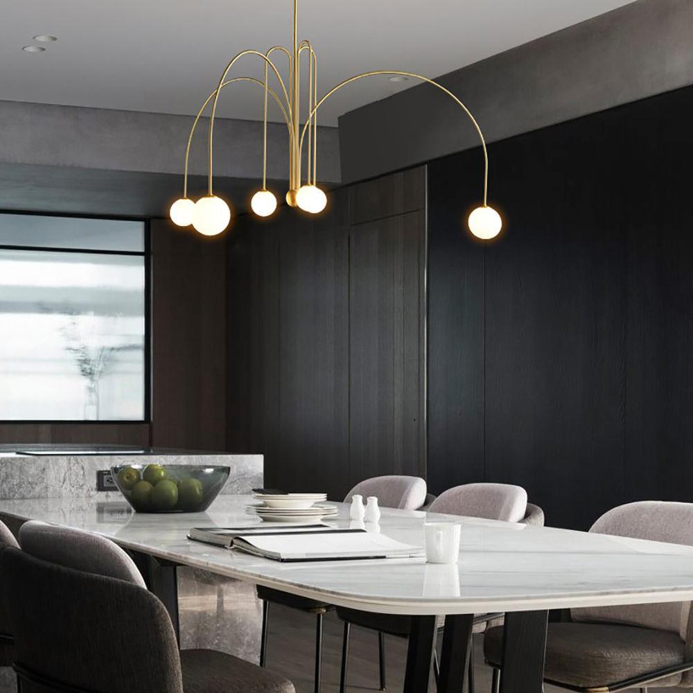 Modern Pendant Ceiling Lamp | Elegant Chandelier Lighting for Dining and Living