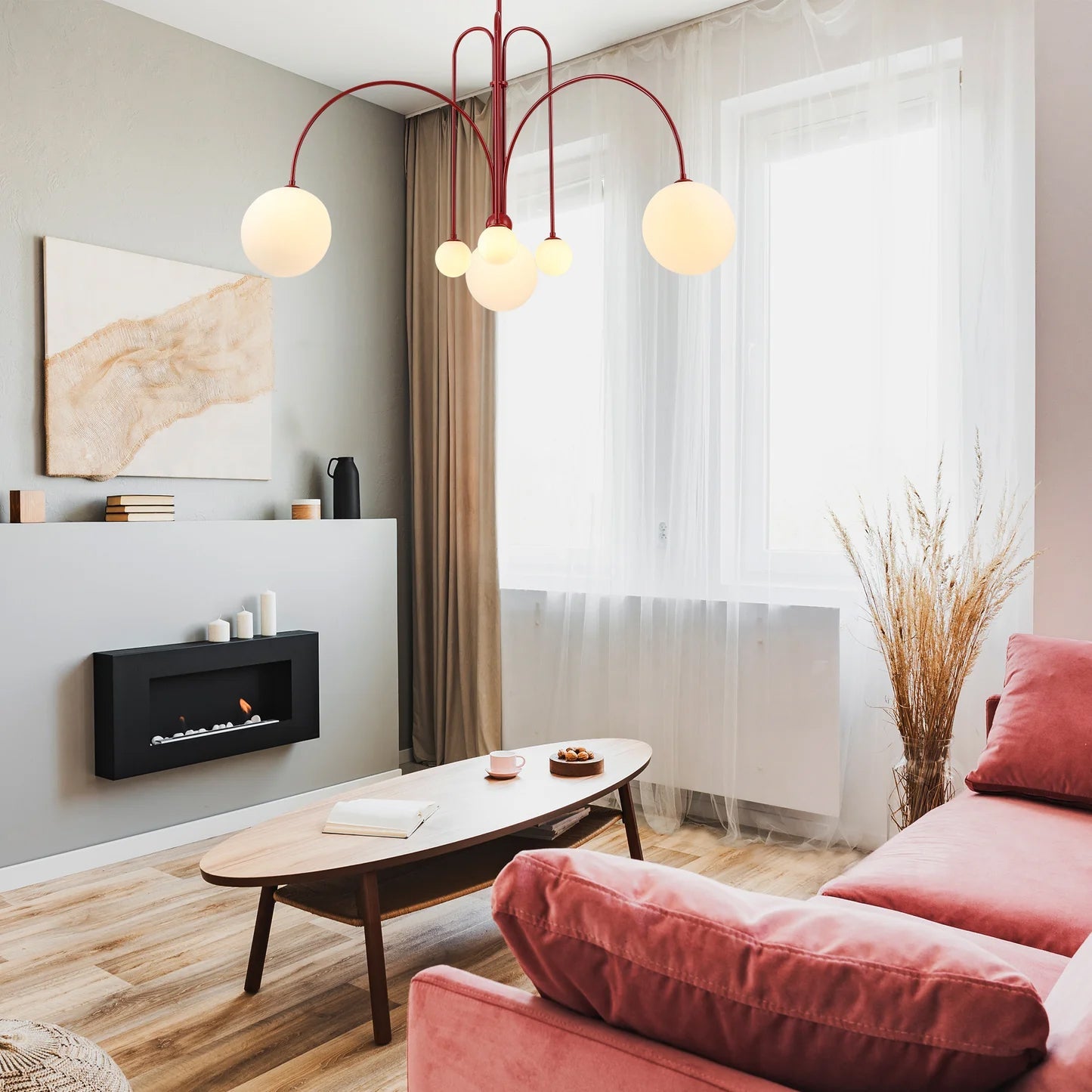 Modern Pendant Ceiling Lamp | Elegant Chandelier Lighting for Dining and Living