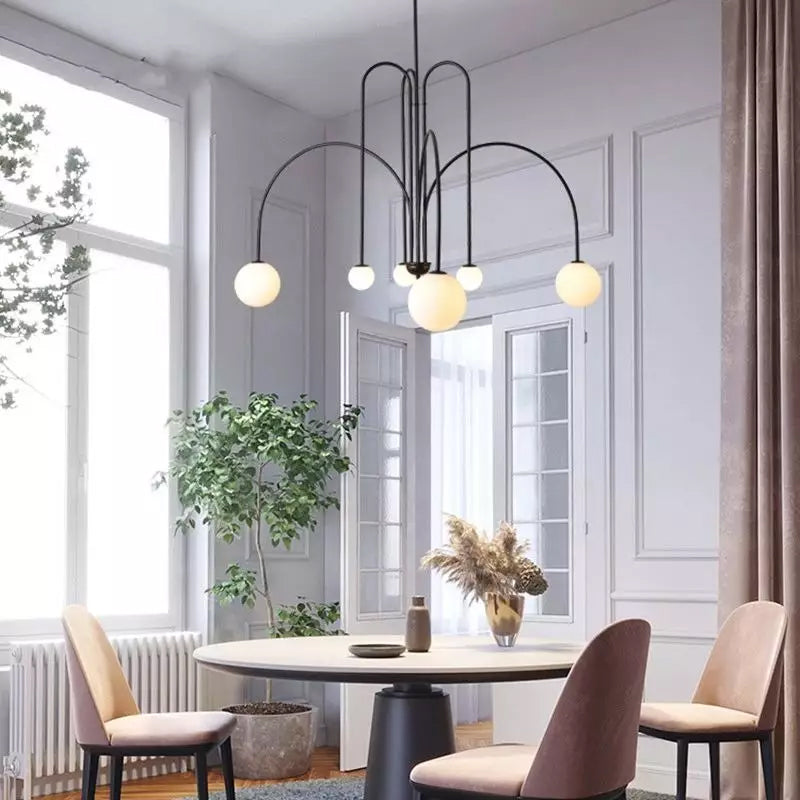 Modern Pendant Ceiling Lamp | Elegant Chandelier Lighting for Dining and Living