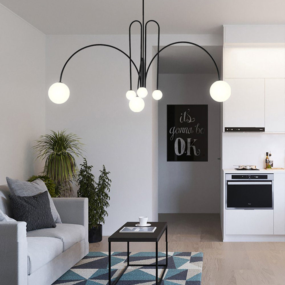 Modern Pendant Ceiling Lamp | Elegant Chandelier Lighting for Dining and Living