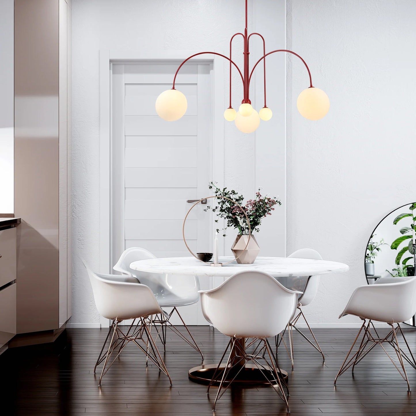 Modern Pendant Ceiling Lamp | Elegant Chandelier Lighting for Dining and Living