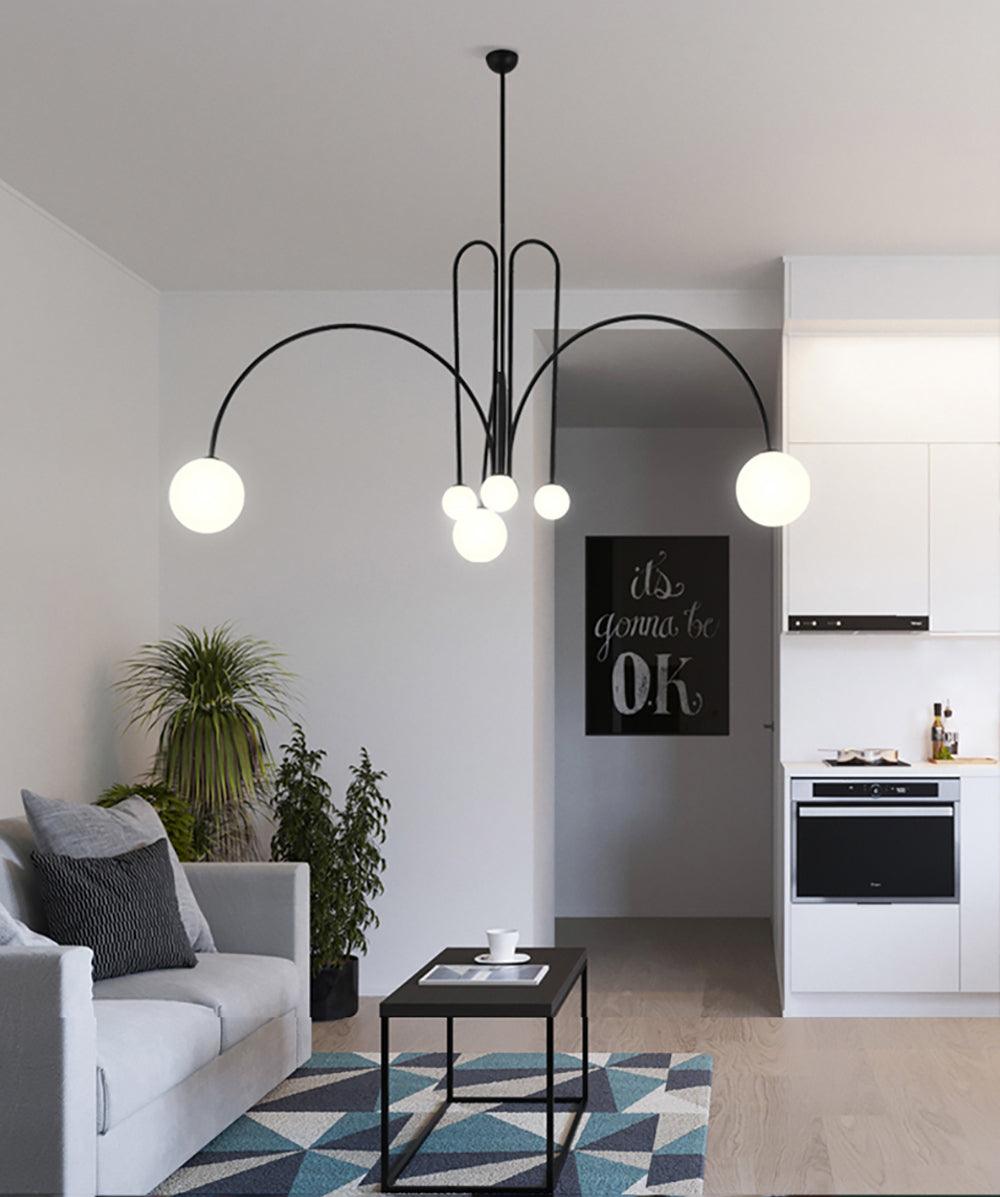 Modern Pendant Ceiling Lamp | Elegant Chandelier Lighting for Dining and Living