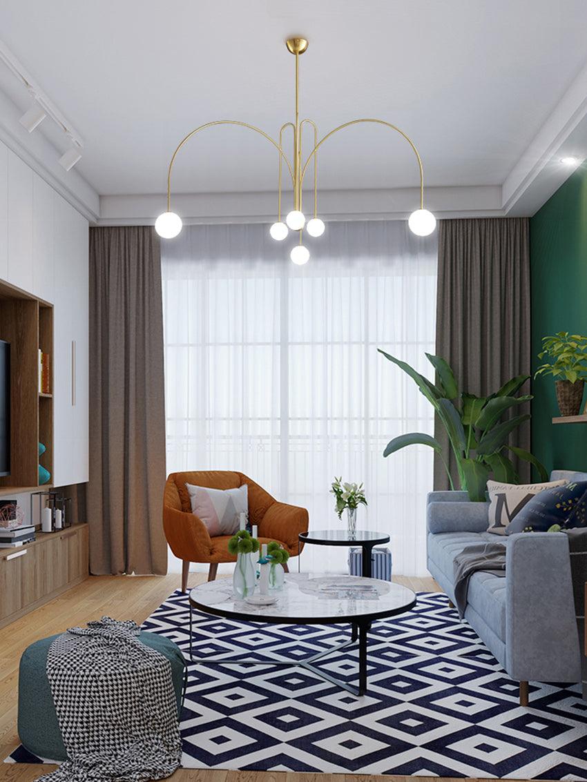 Modern Pendant Ceiling Lamp | Elegant Chandelier Lighting for Dining and Living