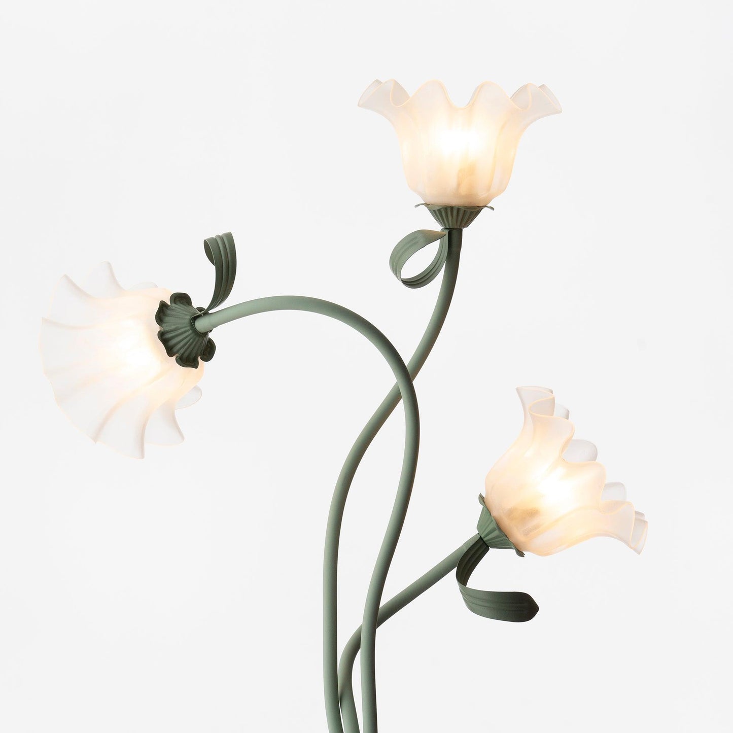 Floral Inspired Floor Lamp | Elegant Standing Light for Living Room