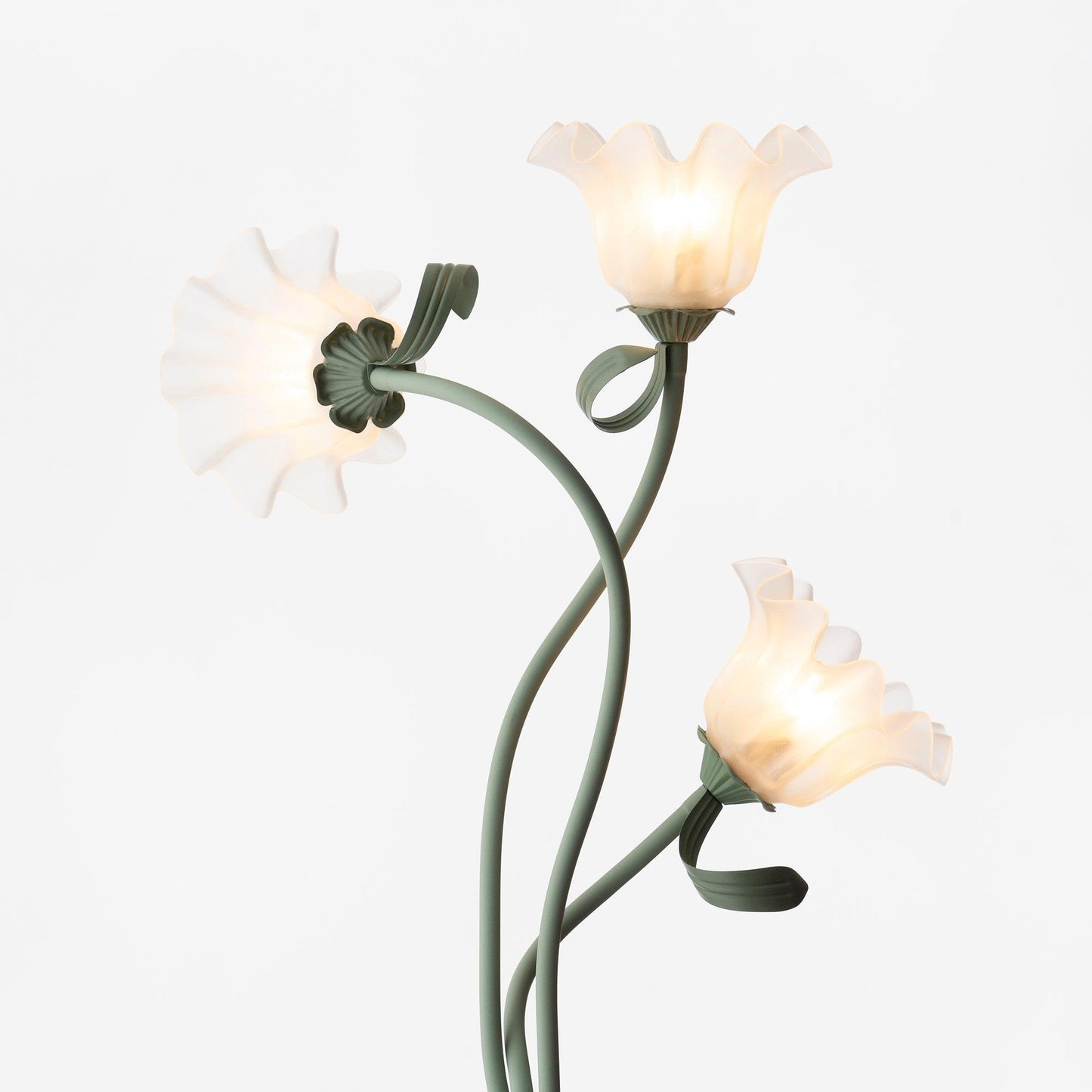 Floral Inspired Floor Lamp | Elegant Standing Light for Living Room